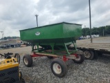 Huskee Gravity Bin on International 70 Running Gear