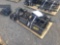 Miva 9pc Mini Excavator Attachment Set