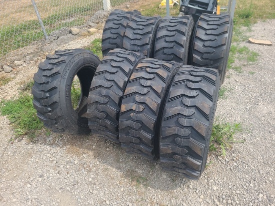 4 - 10 - 16.5" N.H.S. New Skid Loader Tires