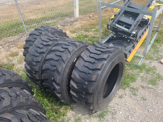 4 - 12 - 16.5" N.H.S. New Skid Loader Tires