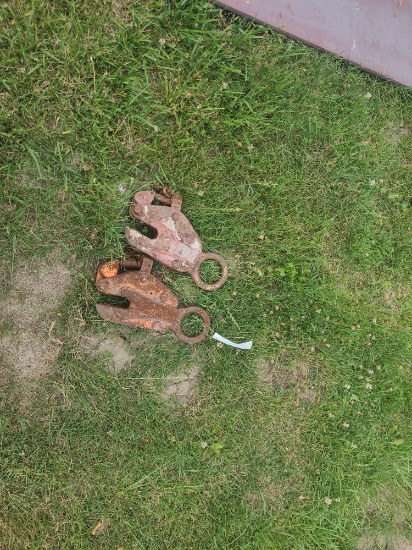 2 Pinch Clamps for Steel Plates