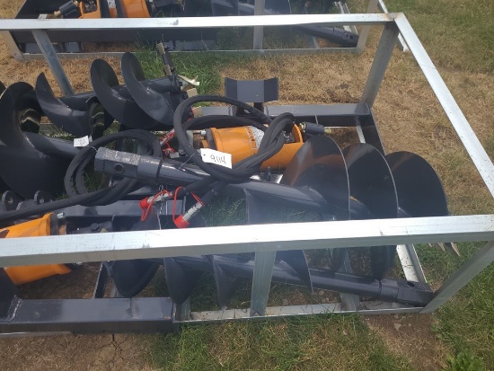 Wolverine Auger Attachment w/ 2 Bits - 12" & 18" Bits