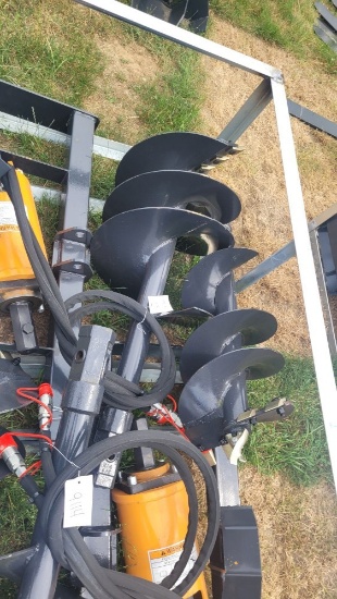 Wolverine Auger Attachment w/ 2 Bits - 12" & 18" Bits