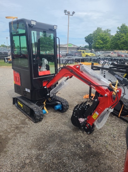 Miva VA13C Mini Excavator w/ Full Cab