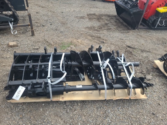 Miva 9pc Mini Excavator Attachment Set