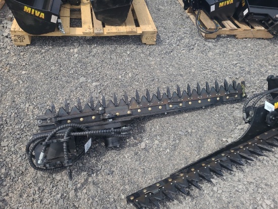 Miva 48" Mini Excavator Hedge Trimmer / Sickle Mower