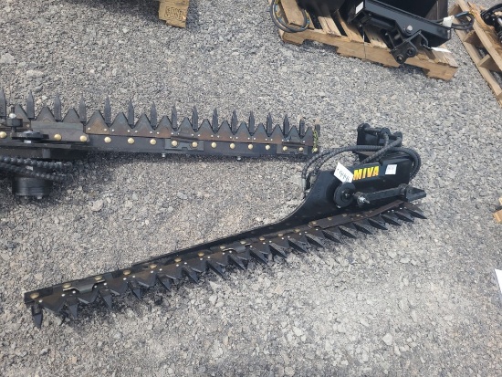 Miva 48" Mini Excavator Hedge Trimmer /  Sickle Mower