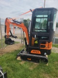 FF Ind. FF13 Mini Excavator w/ Full Cab