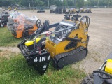 Infront YF380 Mini Skid Loader w/ 4 in 1 Bucket