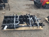 Miva 9pc Mini Excavator Attachment Set