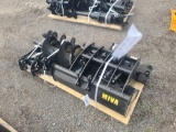 Miva 9pc Mini Excavator Attachment Set