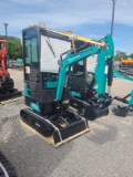 FF Ind. FF13 Mini Excavator w/ Full Cab - Green