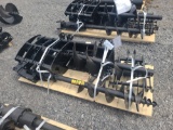 Miva 9pc Mini Excavator Attachment Set