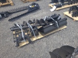 Miva 9pc Mini Excavator Attachment Set