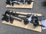 Miva Mini Excavator Auger w/ 3 Bits - 8