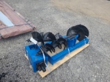 Giyi Skid Loader Auger Attachment w/ 3 Bits - 8