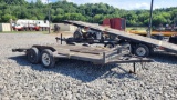 16' Tandem Axle Trailer w/ Ramps - No Title