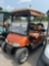 Orange EZ Go Freedom RXV Golf Cart