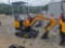 Yellow Miva VA13 Mini Excavator