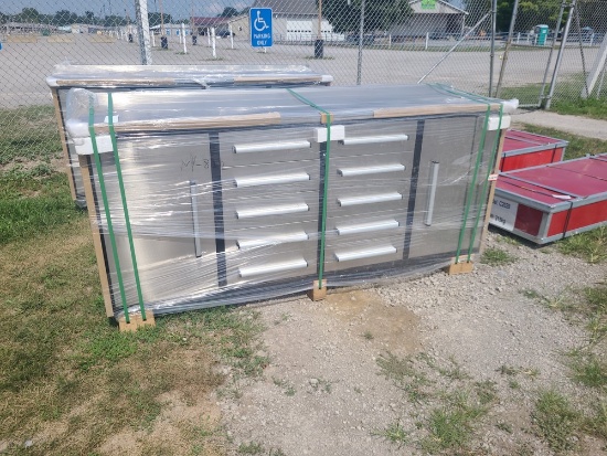 Steelman 7' 10 Drawer SS Workbench