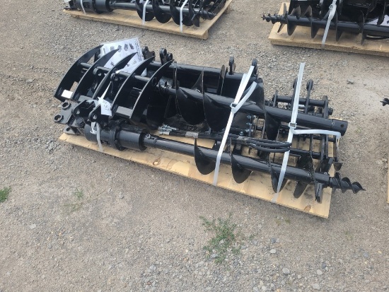 Miva 9pc Mini Excavator Attachment Set