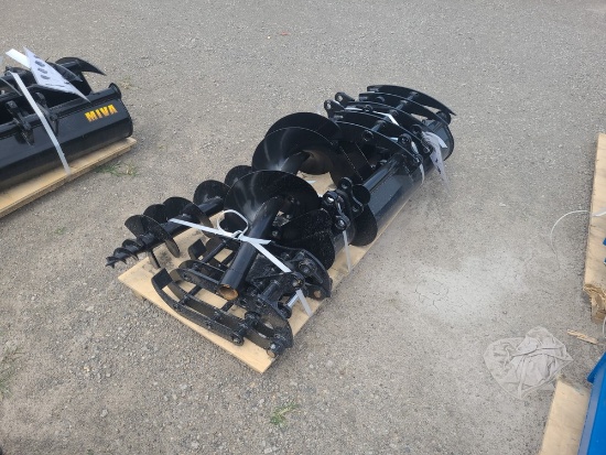Miva 9pc Mini Excavator Attachment Set