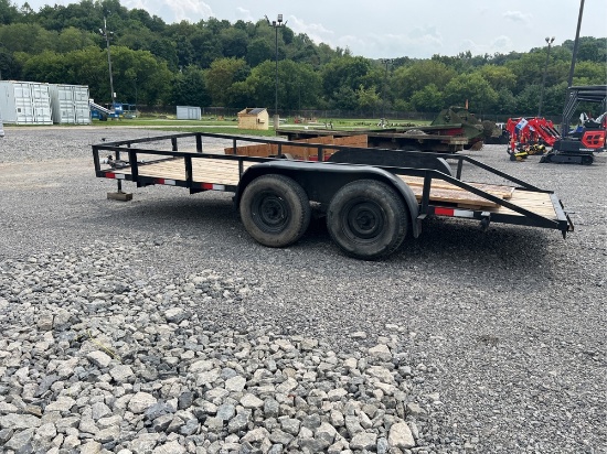 16' Homemade Trailer - No Title - New Treated Bed, New Tires & New Paint