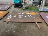 1 Pc New Plate Steel - 1/2