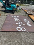 1 Pc New Plate Steel - 5/8