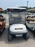 White Club Car Golf Cart