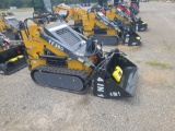Infront YF380 Mini Skid Loader w/ 4 in 1 Bucket