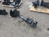 Mini Mini Excavator Auger Attachment w/ 16
