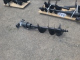 Mini Mini Excavator Auger Attachment w/ 12