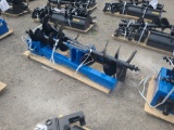 Giyi Skid Loader Auger Attachment w/ 3 Bits - 8