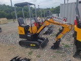 Yellow Miva VA13 Mini Excavator