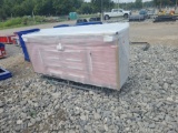 Red Steelman 7' 10 Drawer Workbench
