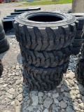 4 New SKS 1 Skid Steer Tires - 10-16.5