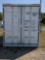 40' High Cube Shipping Container w/ 2 Side Doors
