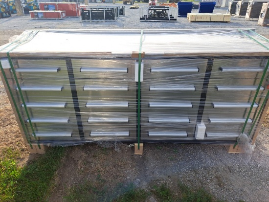 Stainless Steelman 20 Drawer work bench 7'