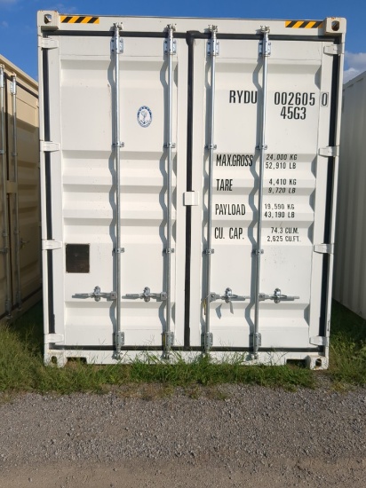 40' High Cube Container w/ 4 side doors