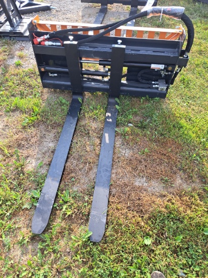 Wolverine 48" hydraulic adjustable forks