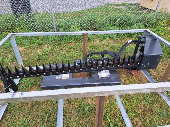 Wolverine Skid steer 72" Sickle bar mower Att.