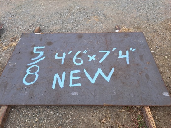 4'6" x 7'4" 5/8 New Steel