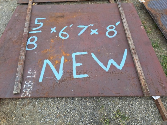 6'7" x 8' 5/8 New Steel