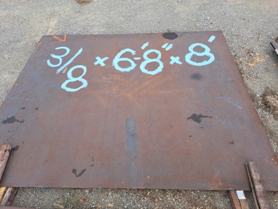 6'8" x 8' 3/8 Steel