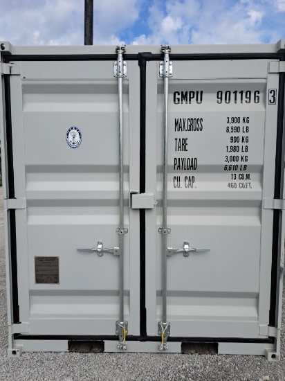 9' Portable Office / Storage Container w/ Man Door & Window