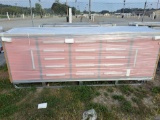 Red Steelman 15 Drawer work bench 10'