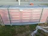 Red Steelman 15 Drawer work bench 10'