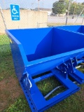 Fork lift dump hopper