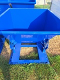 Fork lift dump hopper